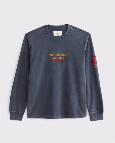 Long-Sleeve Premium Heavyweight 2.0 Logo Tee