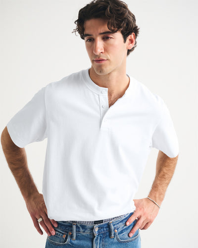Short-Sleeve Premium Heavyweight 2.0 Henley