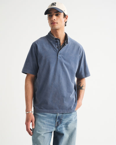 Short-Sleeve Premium Heavyweight 2.0 Henley