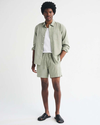 Seersucker Pull-On Short
