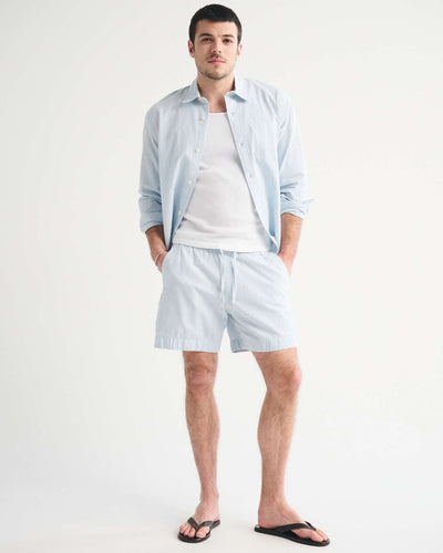 Seersucker Pull-On Short