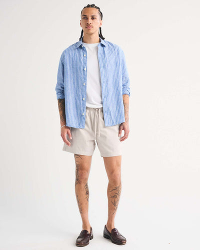 Poplin Pull-On Short
