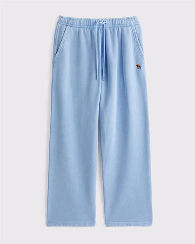 Icon Straight Open-Hem Sweatpant