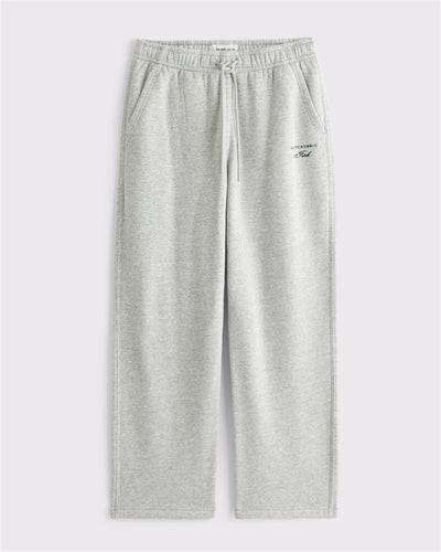 Essential Straight Open-Hem Sweatpant