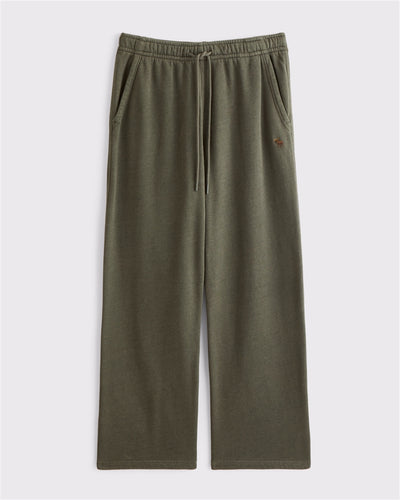 Icon Straight Open-Hem Sweatpant