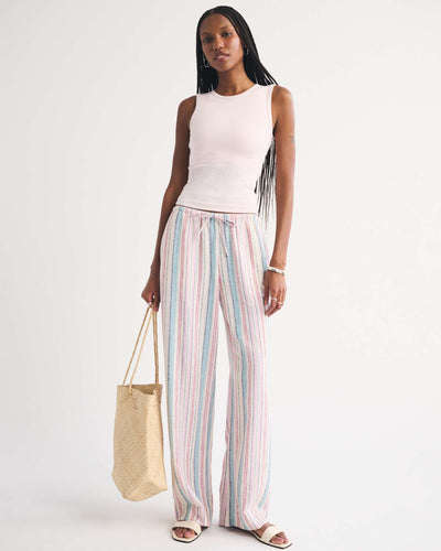 Bra-Free Rib High-Neck Tank
