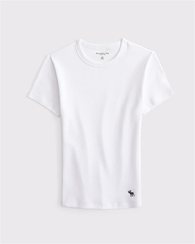 Essential Tuckable Rib Icon Baby Tee