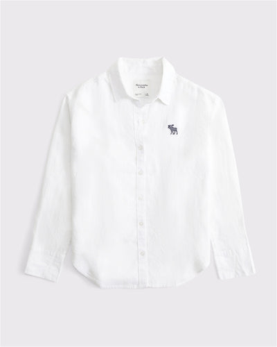 Oversized 100% Linen Icon Shirt