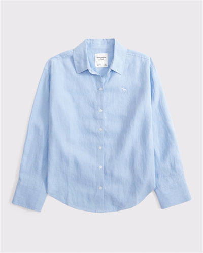 Oversized 100% Linen Icon Shirt