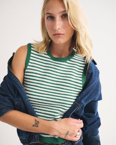 Crochet-Style Shell Top