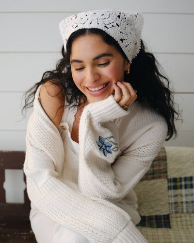 Crochet-Style Headscarf