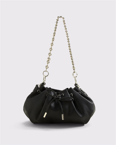 Cinch Mini Vegan Leather Shoulder Bag