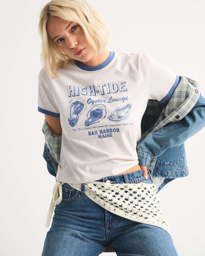 Short-Sleeve Oyster Graphic Skimming Tee