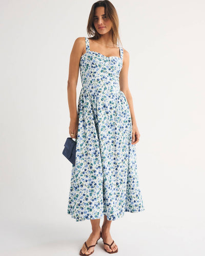 Bra-Free Dipped-Waist Maxi Dress