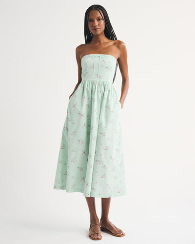 A&F Emerson Strapless Midi Dress